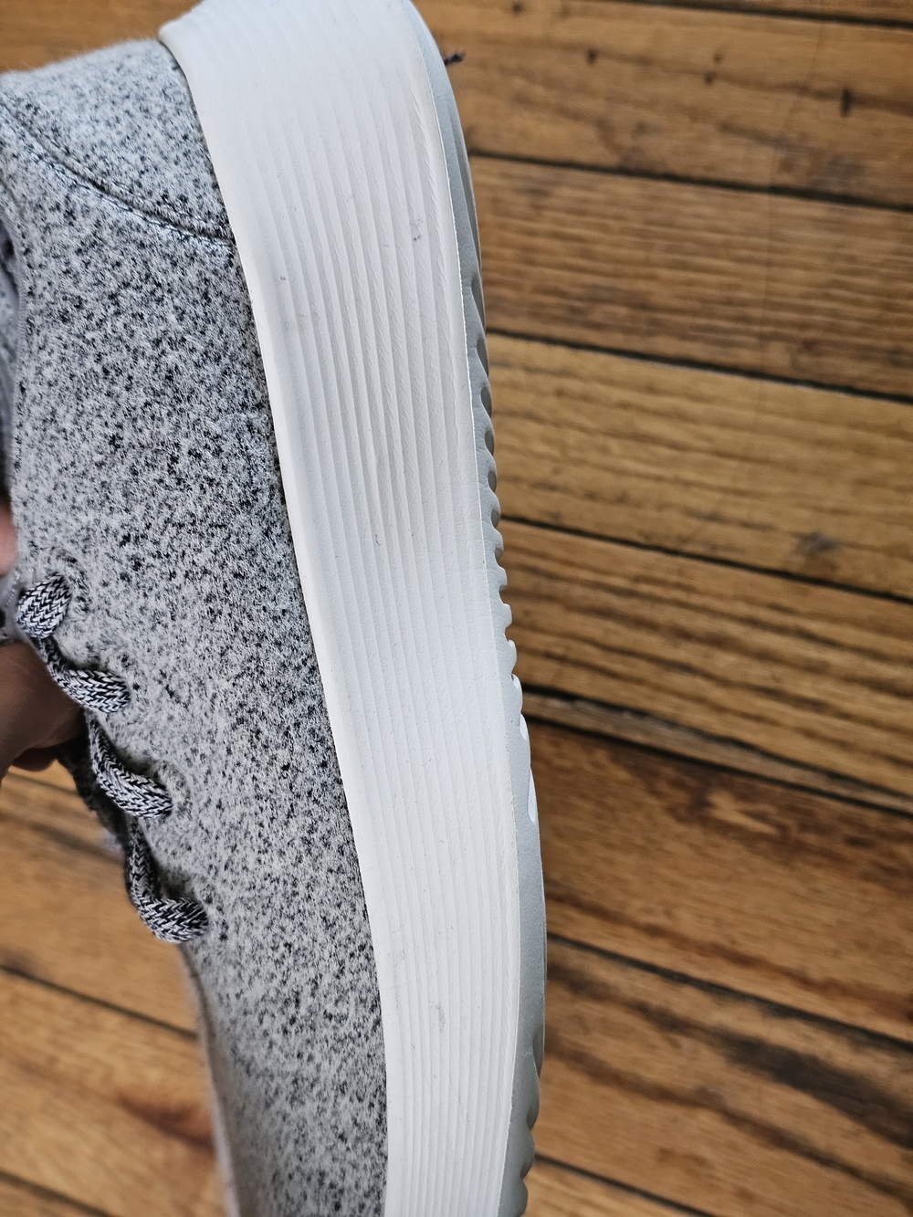 Allbirds Women's Medium Grey Wool Runner Go - Picture 7 of 10
